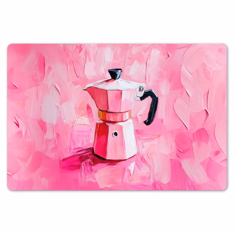 Roze - Verf - Coffee Placemat vinyl groot -zzsfeer1_Kitchenyeah-website