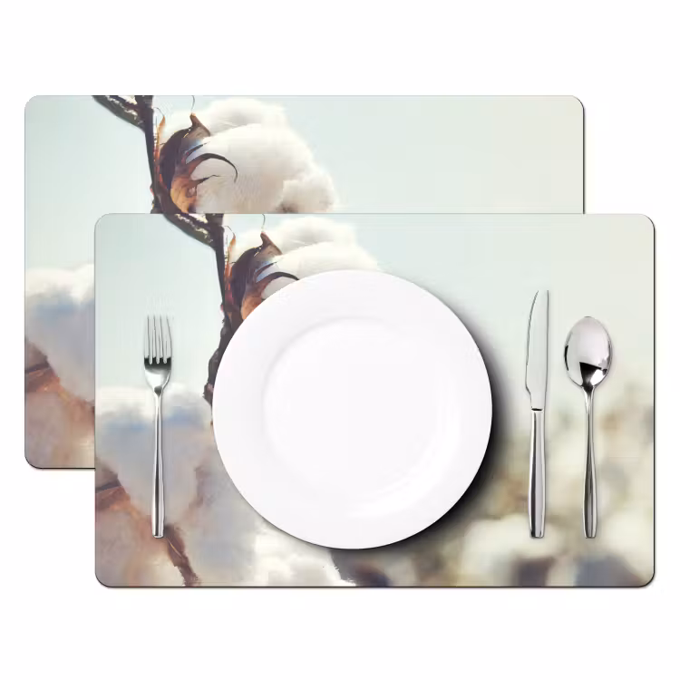 Planten - Bloem - Tak - Natuur Placemat vinyl groot -zzsfeer2_Kitchenyeah-website