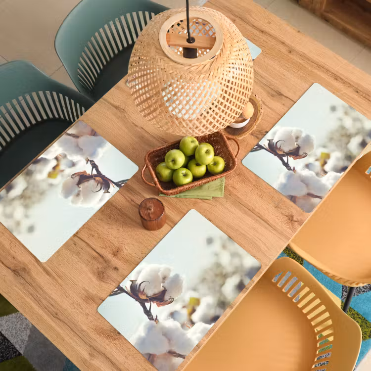 Planten - Bloem - Tak - Natuur Placemat vinyl groot -zzsfeer5_Kitchenyeah-website