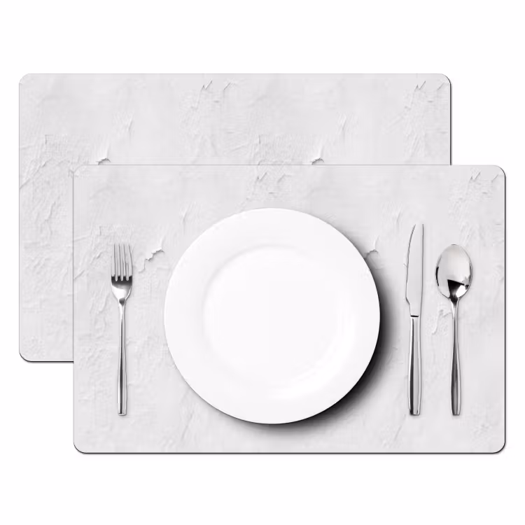 Pleisterlaag - Verf - Wit - Beschadigd Placemat vinyl groot 368 -zzsfeer2_Kitchenyeah-website