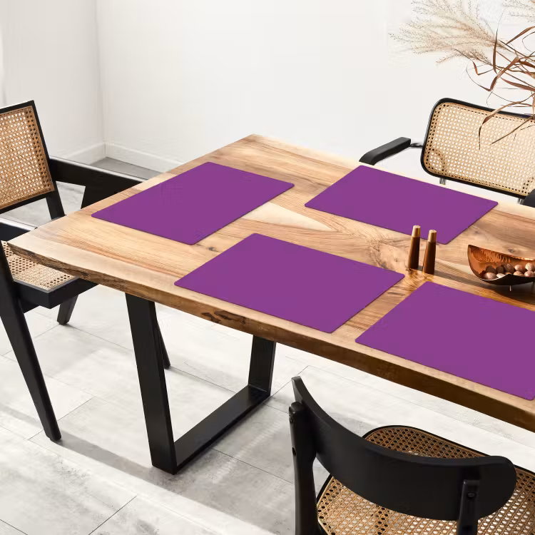 Paars - Kleuren - Effen Placemat vinyl groot 368 -zzsfeer4_Kitchenyeah-website