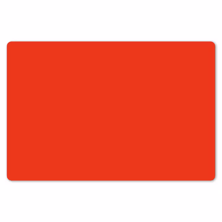Rood - Kleur - Effen Placemat vinyl groot 368 -zzsfeer1_Kitchenyeah-website