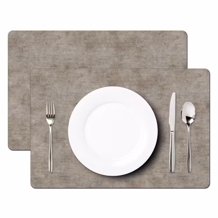 Retro - Beton - Patroon Placemat vinyl groot 368 -zzsfeer2_Kitchenyeah-website