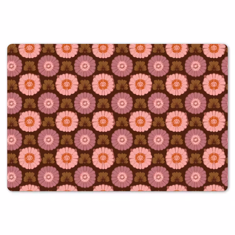Retro - Madelief - Roze Placemat vinyl groot 368 -zzsfeer1_Kitchenyeah-website