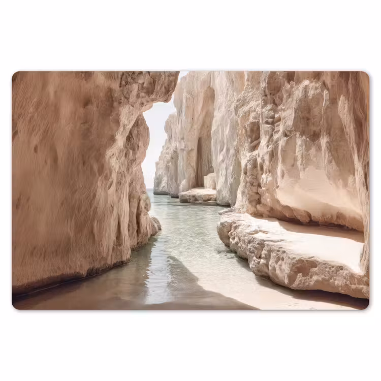 Rotsen - Zee - Zand - Kloof Placemat vinyl groot -zzsfeer1_Kitchenyeah-website