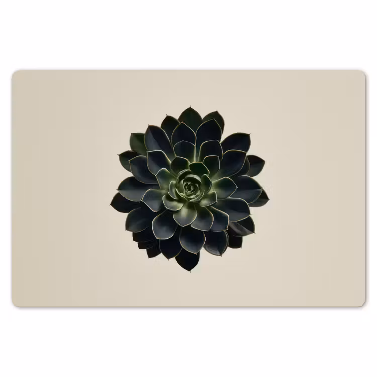 Rozet - Cirkelvormig - Donkergroen Placemat vinyl groot -zzsfeer1_Kitchenyeah-website