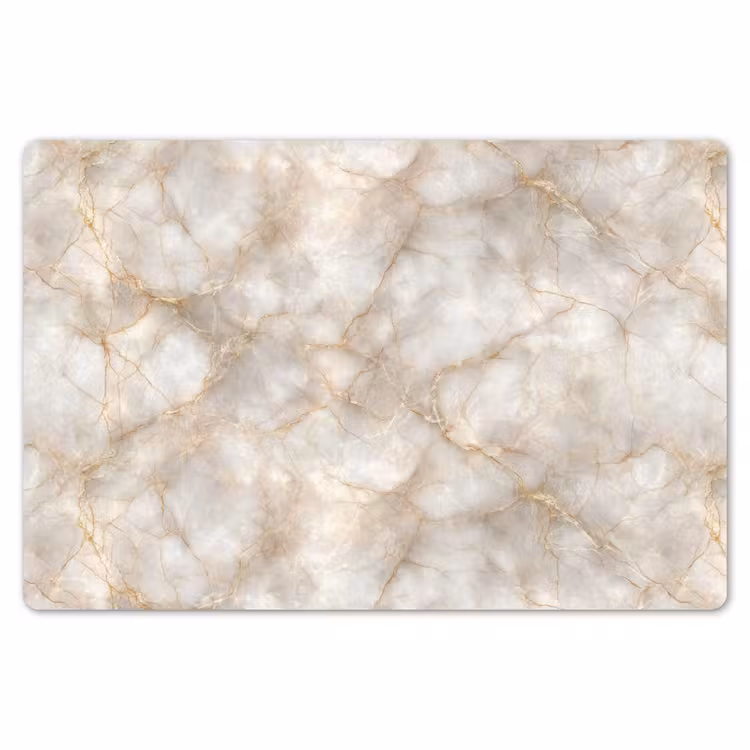 Zandkleurig - Marmer - Natuursteen Placemat vinyl groot 368 -zzsfeer1_Kitchenyeah-website