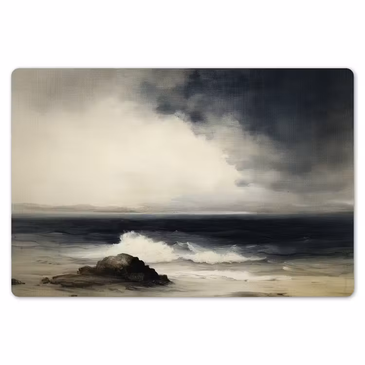 Zee - Rotsen - Storm Placemat vinyl groot -zzsfeer1_Kitchenyeah-website