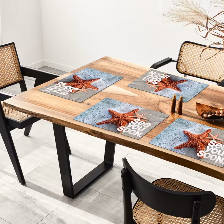 Sea you soon - Zeester - Zee Placemat vinyl groot -zzsfeer4_Kitchenyeah-website
