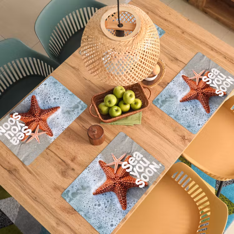 Sea you soon - Zeester - Zee Placemat vinyl groot -zzsfeer5_Kitchenyeah-website
