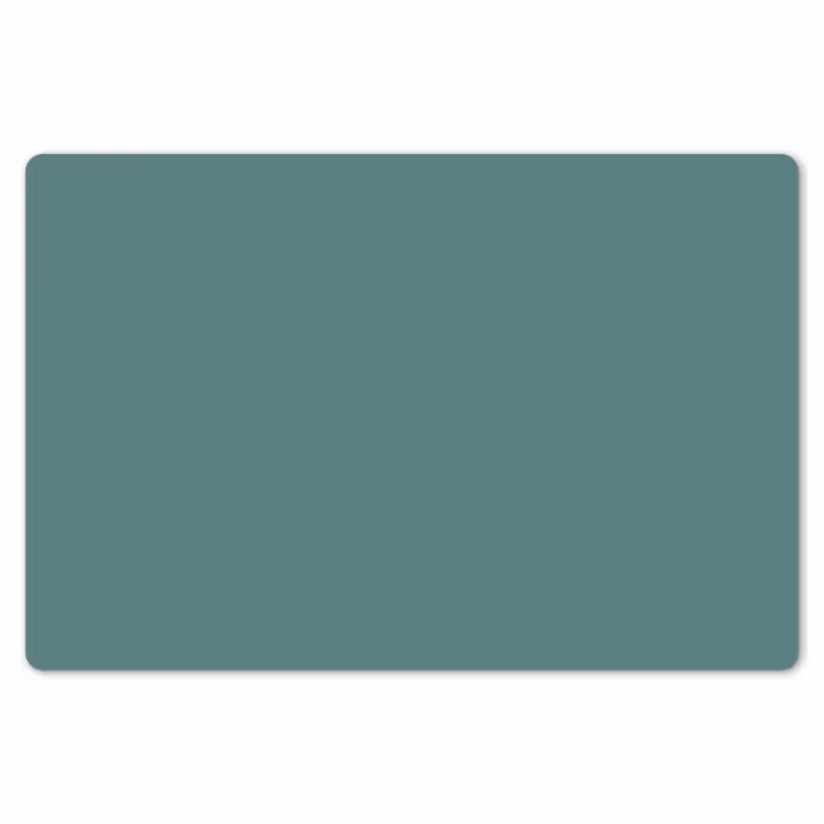 Serene - Teal - Blauw Placemat vinyl groot 368 -zzsfeer1_Kitchenyeah-website