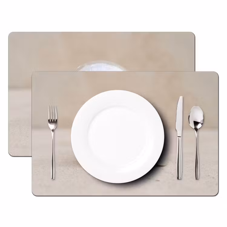 Schelp - Spiraal - Beige Placemat vinyl groot -zzsfeer2_Kitchenyeah-website