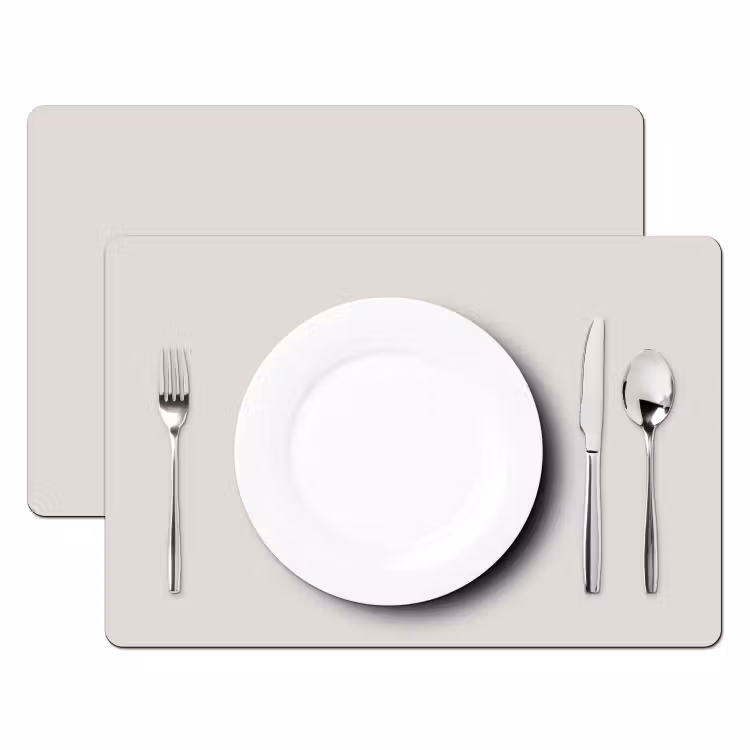 Silent - Sandstone - Grijs Placemat vinyl groot 368 -zzsfeer2_Kitchenyeah-website