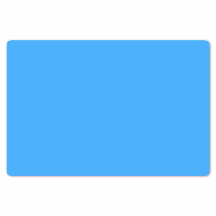 Sky - Blue - Blauw Placemat vinyl groot 368 -zzsfeer1_Kitchenyeah-website