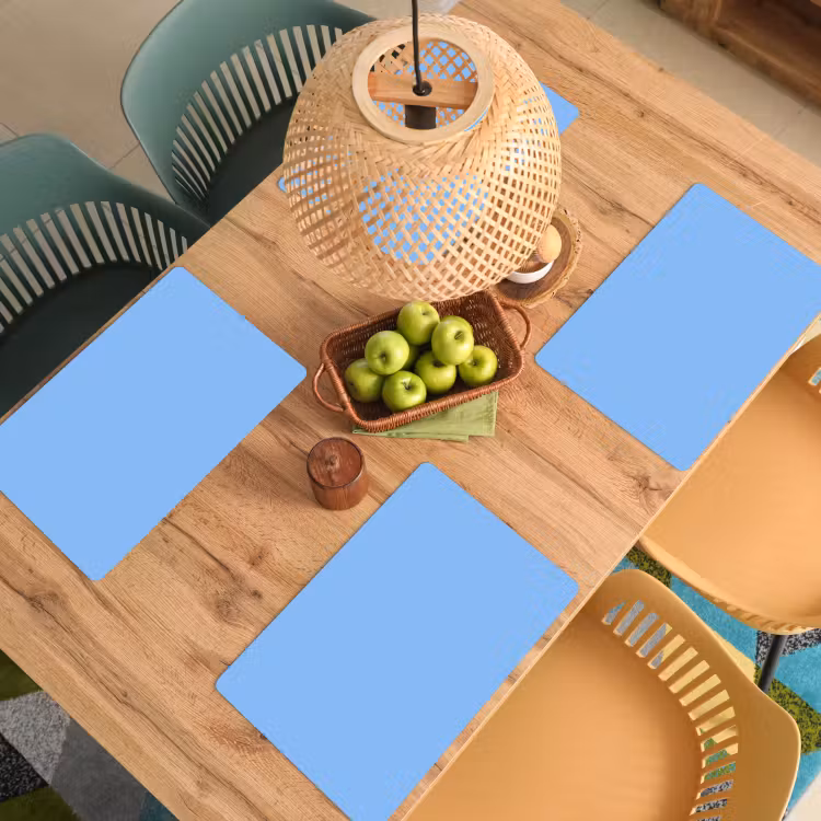 Sky - Glow - Blauw Placemat vinyl groot 368 -zzsfeer5_Kitchenyeah-website