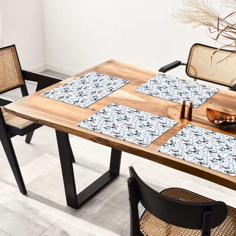 Klein - Oceaan - Walvissen - Octopus Placemat vinyl groot 368 -zzsfeer4_Kitchenyeah-website