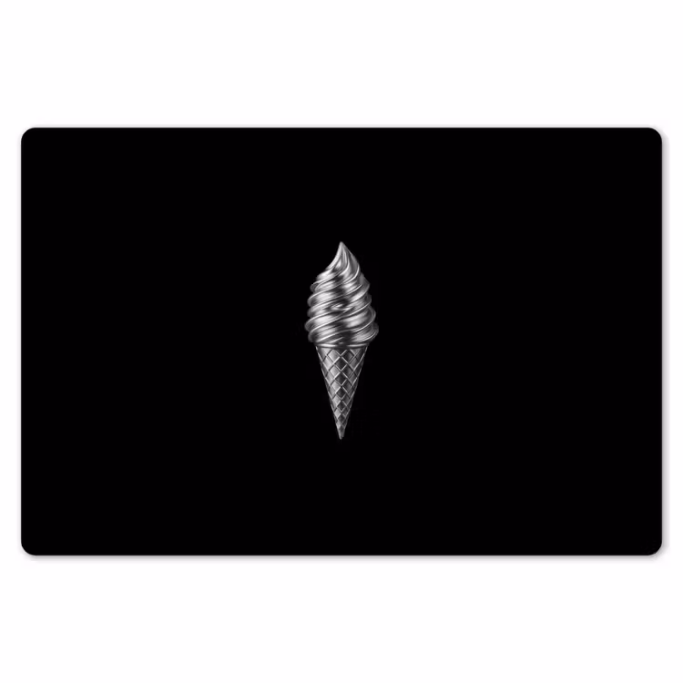 Softijs - Realistisch - Futuristisch Placemat vinyl groot -zzsfeer1_Kitchenyeah-website