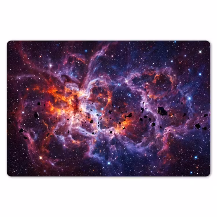 Space - Stars - Abstract - Colorful Placemat vinyl groot -zzsfeer1_Kitchenyeah-website