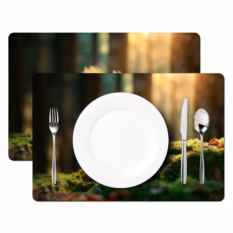 Eekhoorn - Nootje - Gras Placemat vinyl groot -zzsfeer2_Kitchenyeah-website