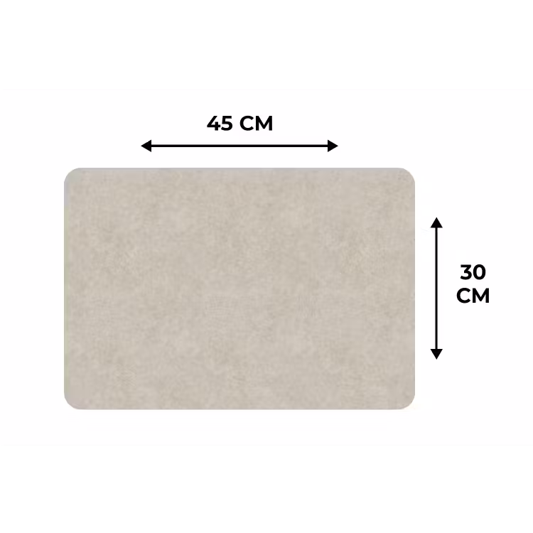 Steen - Beton - Patronen Placemat vinyl groot 368 -specs