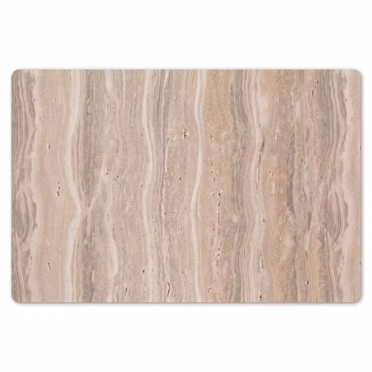 Steen - Patroon - Textuur - Natuurlijk - Beige Placemat vinyl groot -zzsfeer1_Kitchenyeah-website