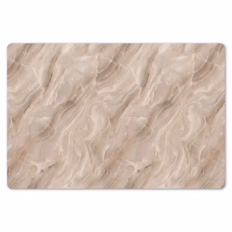 Steen - Golvend - Abstract - Beige Placemat vinyl groot -zzsfeer1_Kitchenyeah-website