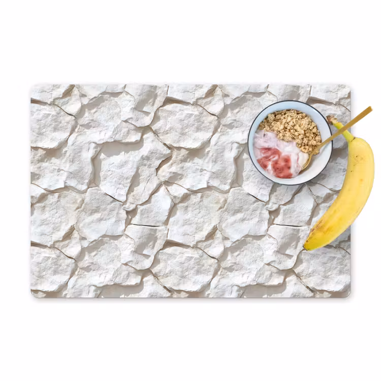 Structuur - Rots - Wit Placemat vinyl groot 368 -zzzproduct_Kitchenyeah-website