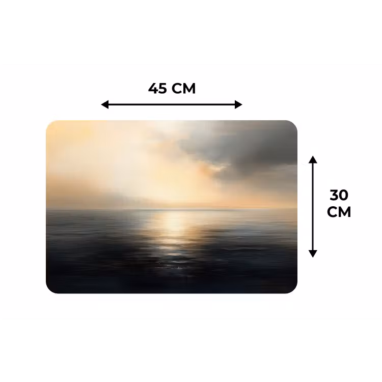 Zon - Horizon - Zee Placemat vinyl groot -specs