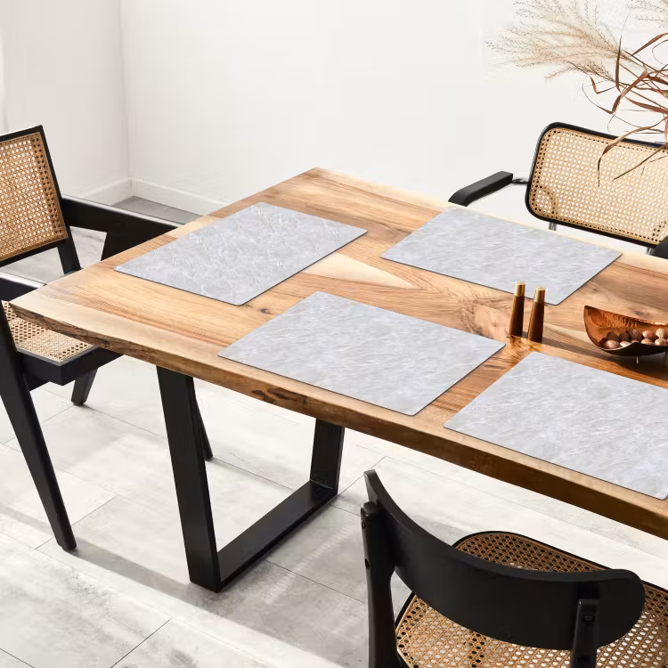 Oppervlakte - Textuur - Grijs Placemat vinyl groot 368 -zzsfeer4_Kitchenyeah-website