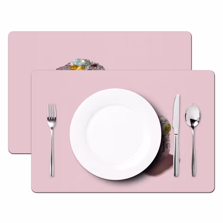 Sushi - Rolletjes - Steentjes - Kleurrijk Placemat vinyl groot -zzsfeer2_Kitchenyeah-website