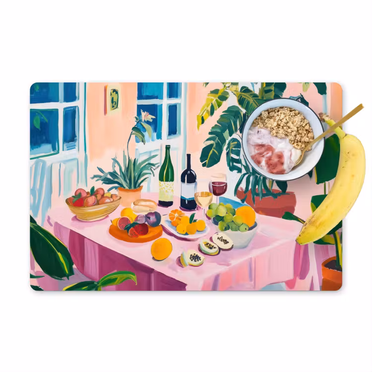 Tafel - Wijn - Fruit Placemat vinyl groot -zzzproduct_Kitchenyeah-website