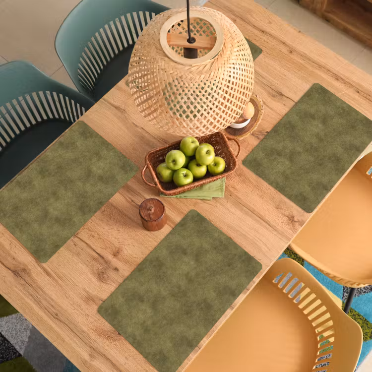 Textuur - Abstract - Groen Placemat vinyl groot 368 -zzsfeer5_Kitchenyeah-website