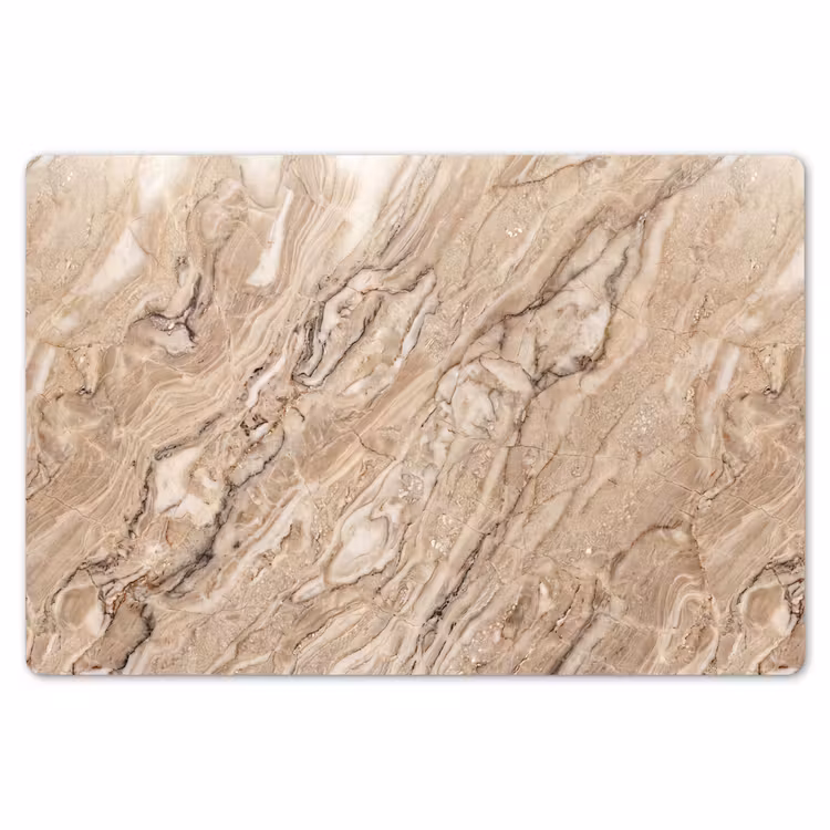 Textuur - Aders - Abstract - Modern - Beige Placemat vinyl groot -zzsfeer1_Kitchenyeah-website