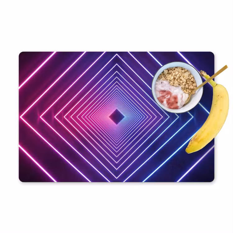 Driedimensionaal - Tunnel - Ruimte Placemat vinyl groot -zzzproduct_Kitchenyeah-website