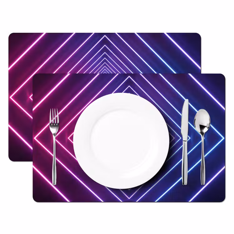 Driedimensionaal - Tunnel - Ruimte Placemat vinyl groot -zzsfeer2_Kitchenyeah-website