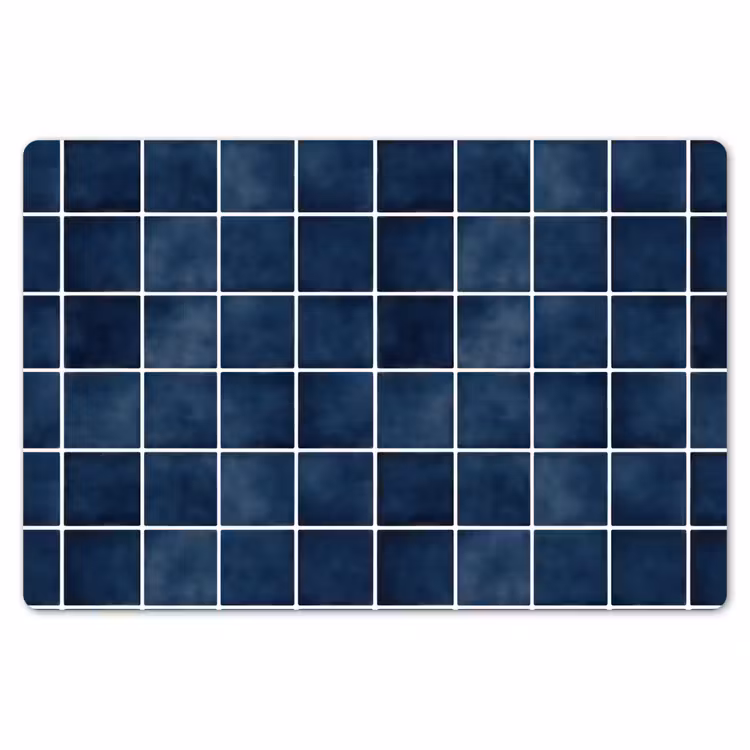 Tegel - Modern - Blauw Placemat vinyl groot 368 -zzsfeer1_Kitchenyeah-website