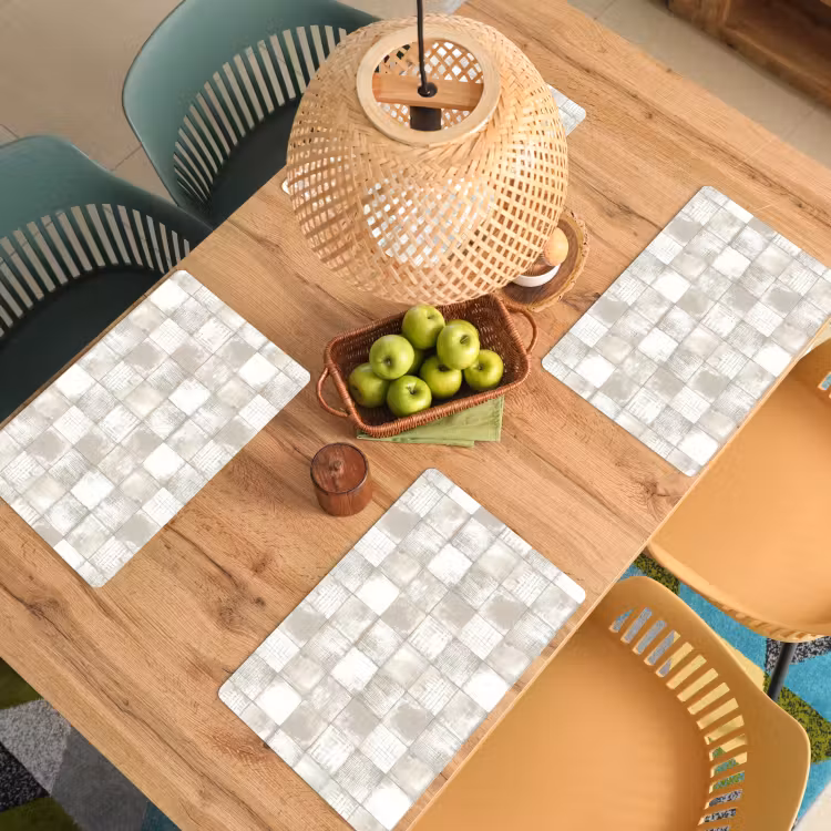 Tegel - Patroon - Verweerd Placemat vinyl groot 368 -zzsfeer5_Kitchenyeah-website