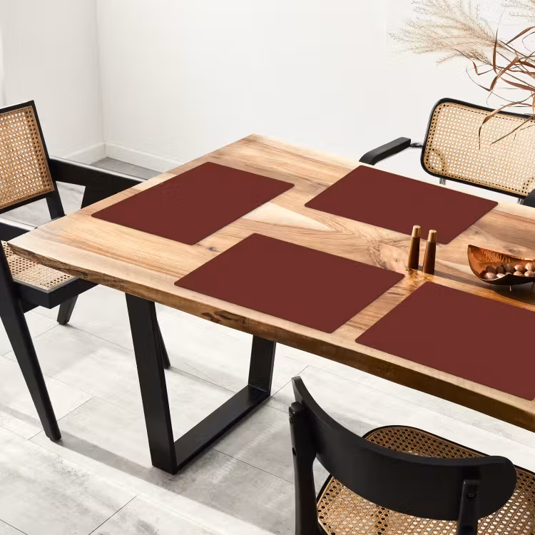 Valentine - Velvet - Rood Placemat vinyl groot 368 -zzsfeer4_Kitchenyeah-website