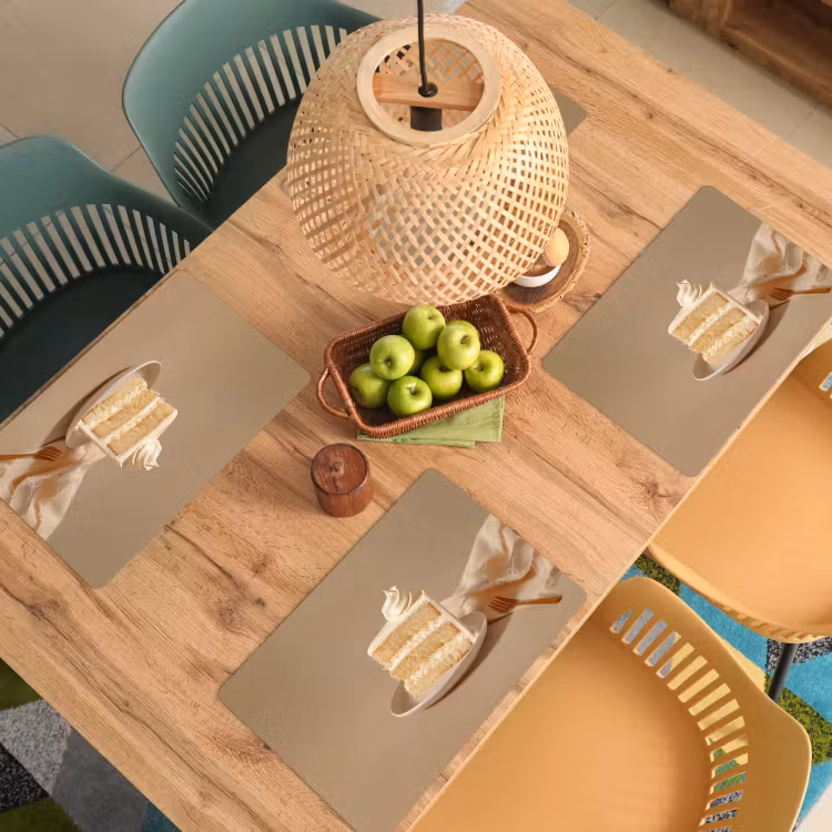 Vanilletaart - Cake - Romig Placemat vinyl groot -zzsfeer5_Kitchenyeah-website