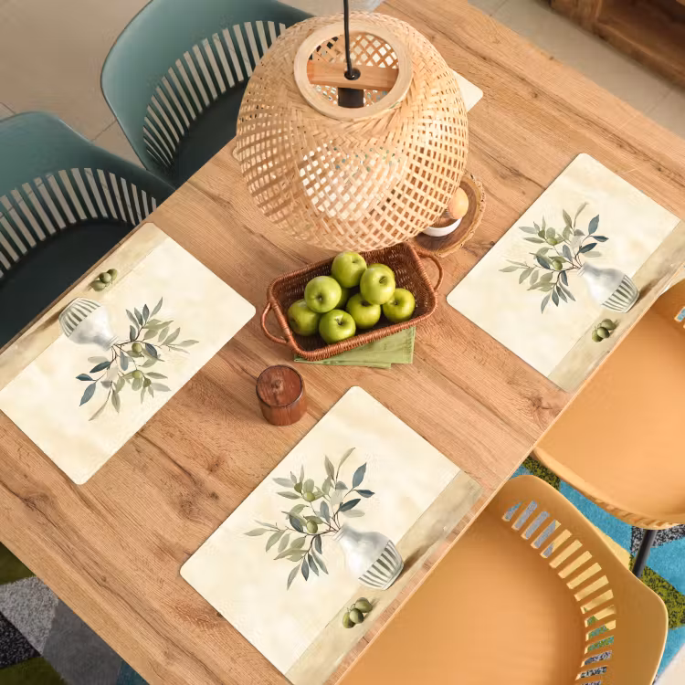 Vaas - Keramiek - Olijftakken Placemat vinyl groot -zzsfeer5_Kitchenyeah-website