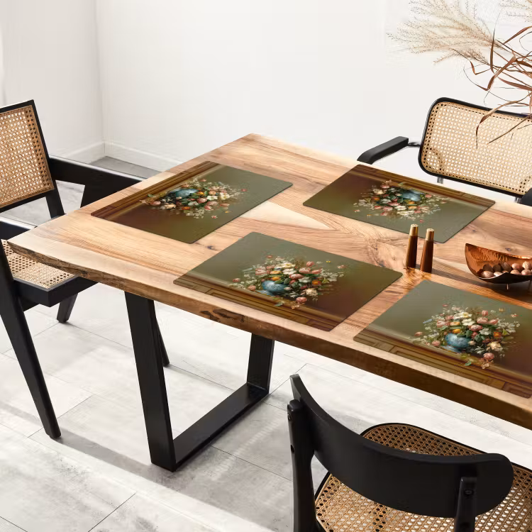 Vaas - Pastel - Kleuren - Bloemen Placemat vinyl groot -zzsfeer4_Kitchenyeah-website