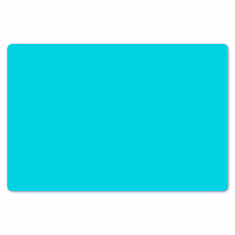 Vivid - Aquamarine - Turkoois Placemat vinyl groot 368 -zzsfeer1_Kitchenyeah-website