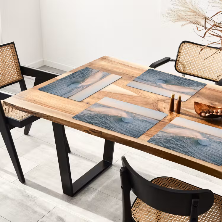 Golf - Zee - Water Placemat vinyl groot -zzsfeer4_Kitchenyeah-website