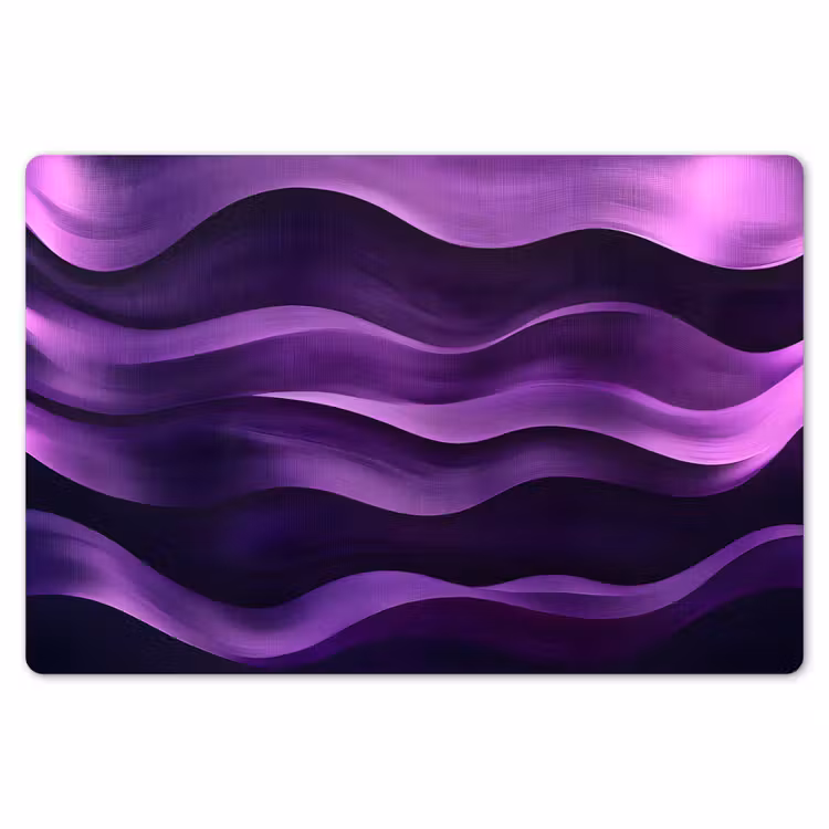 Golven - Abstract - Paars Placemat vinyl groot -zzsfeer1_Kitchenyeah-website