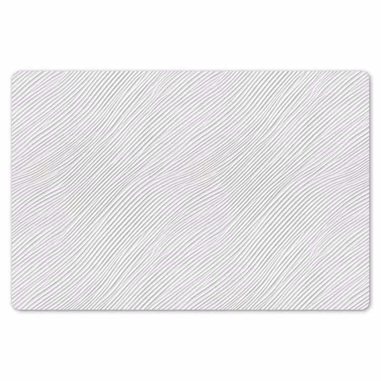 Golven - Ribbels - Wit Placemat vinyl groot 368 -zzsfeer1_Kitchenyeah-website