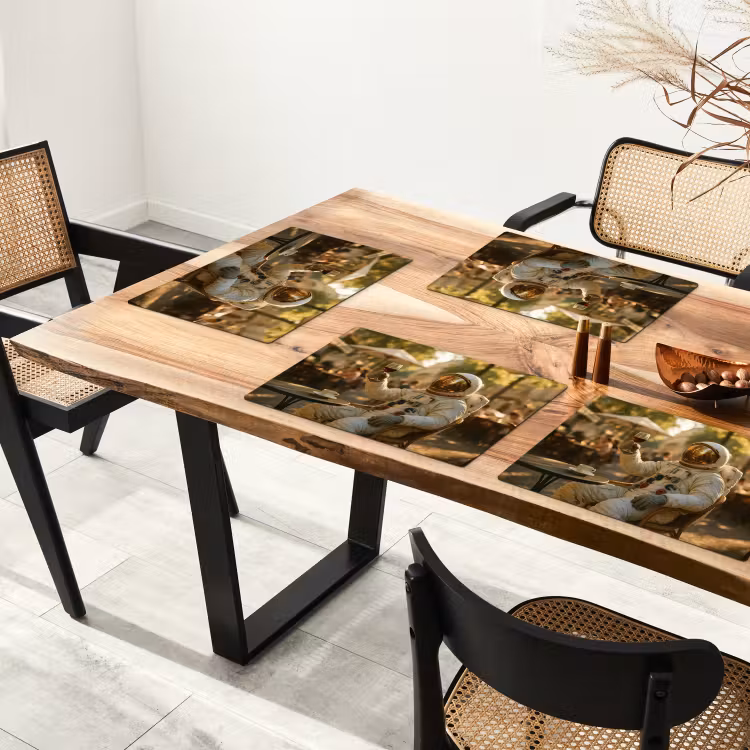 Wijn - Rood - Terras - Koffie Placemat vinyl groot -zzsfeer4_Kitchenyeah-website
