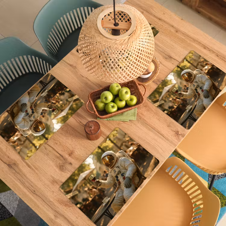 Wijn - Rood - Terras - Koffie Placemat vinyl groot -zzsfeer5_Kitchenyeah-website