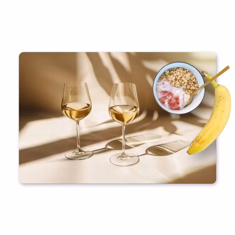Wijn - Wijnglazen - Wit Placemat vinyl groot -zzzproduct_Kitchenyeah-website