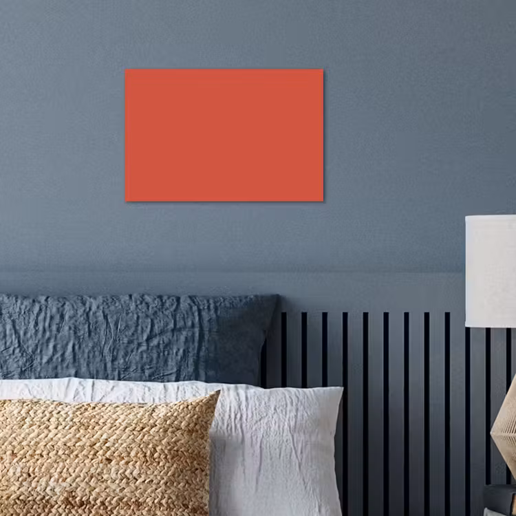 Brick - Red - Rood poster papier klein 62 -sfeer2