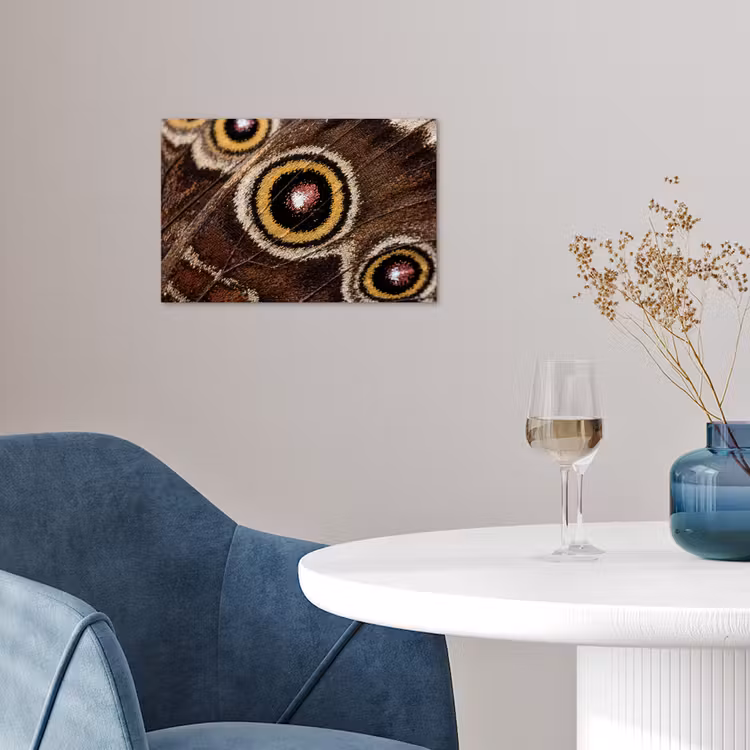 Vlinder - Vleugel - Abstract poster papier klein -sfeer3